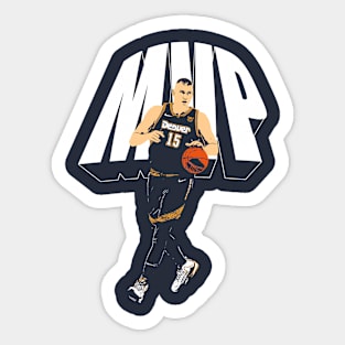 MVP nikola jokic illustration Sticker